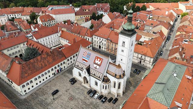 Obrti za čišćenje apartmana u Zagrebu iz zraka